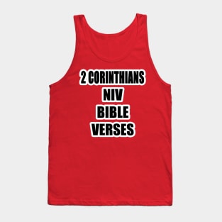 1 Corinthians KJV Bible Verses Tank Top